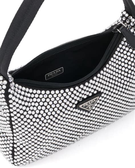 prada crystal bag sale|Prada crystal mini bag.